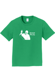 Spread the Joy - Pope Francis T-Shirt - youth