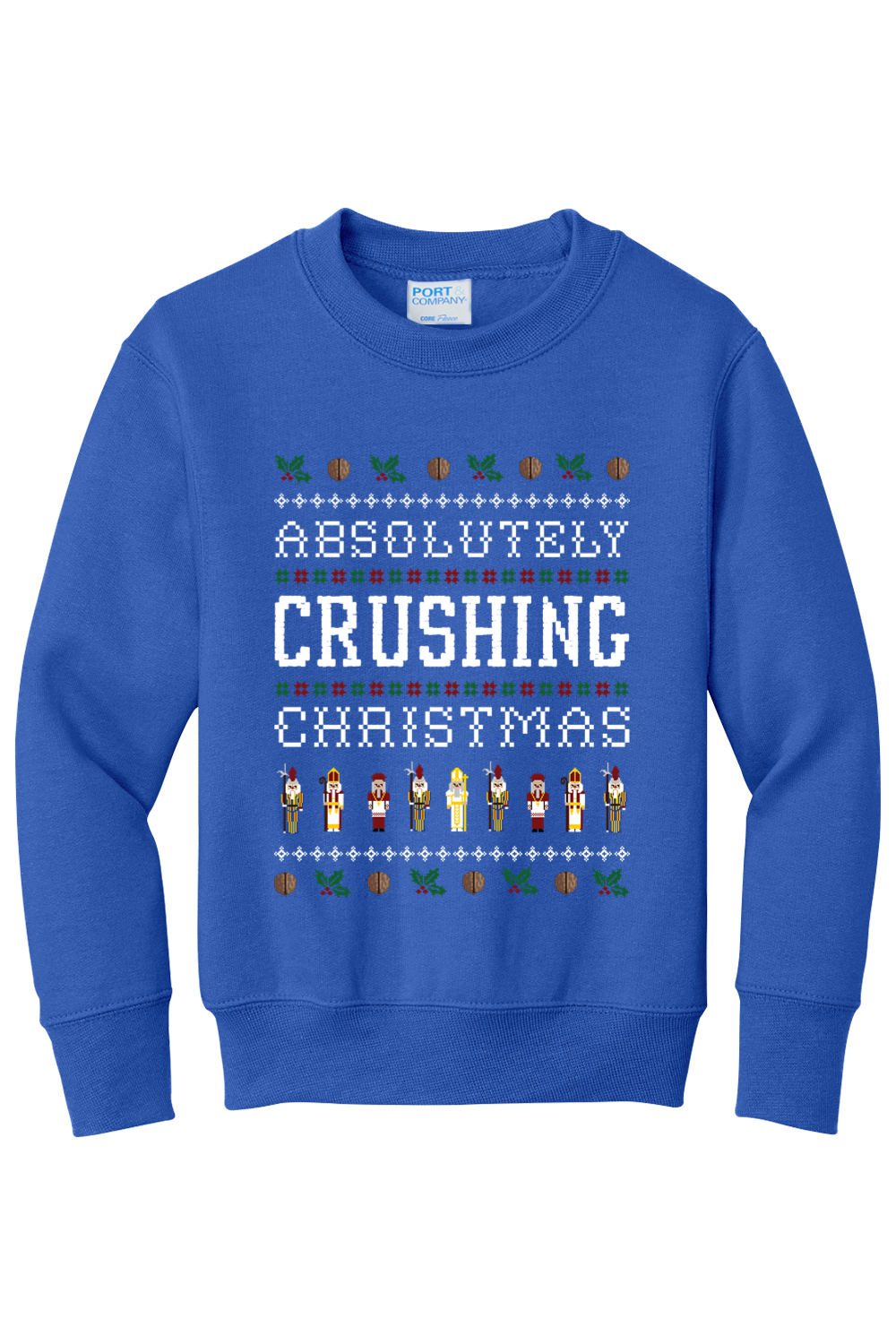 Absolutely Crushing Christmas - Youth Crewneck Sweatshirt