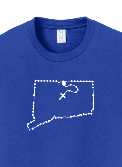 Connecticut Catholic Rosary Youth T-shirt