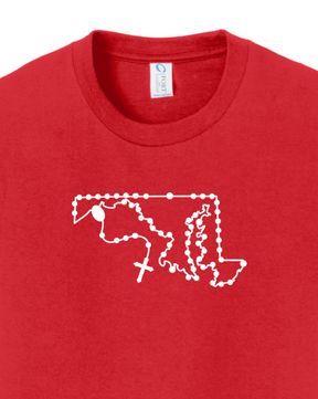 Maryland Catholic Rosary Youth T-shirt