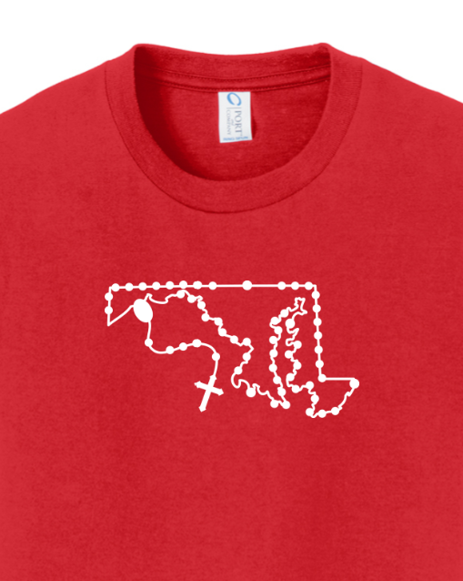 Maryland Catholic Rosary Youth T-shirt