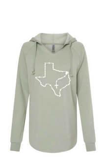Texas Catholic Rosary Drop Hoodie