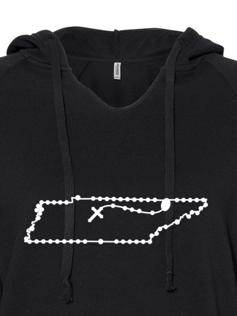 Tennessee Catholic Rosary Drop Hoodie