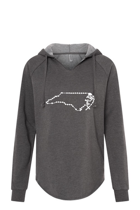 North Carolina Catholic Rosary Drop Hoodie