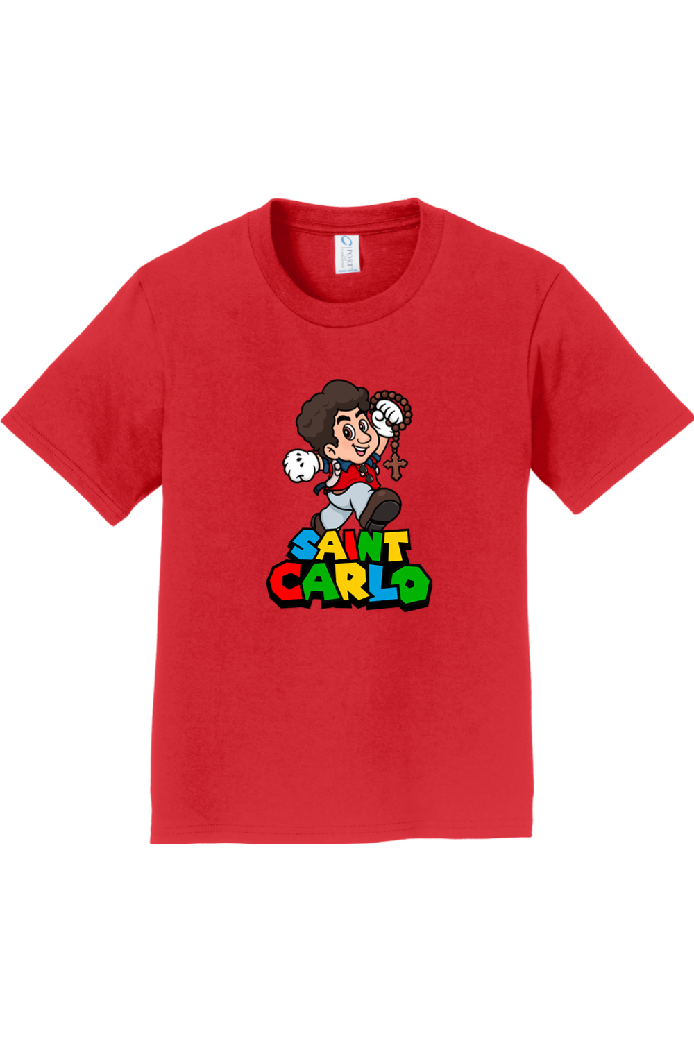 Super St. Carlo Acutis Youth T-Shirt