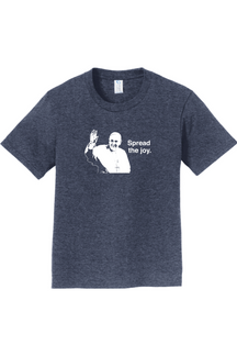 Spread the Joy - Pope Francis T-Shirt - youth
