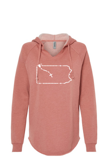 Pennsylvania Catholic Rosary Drop Hoodie