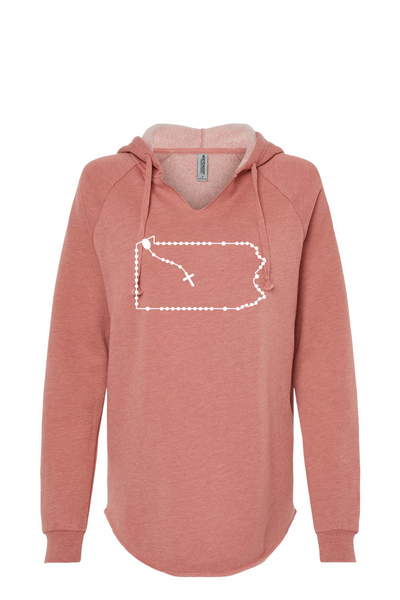 Pennsylvania Catholic Rosary Drop Hoodie