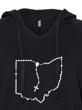 Ohio Catholic Rosary Drop Hoodie
