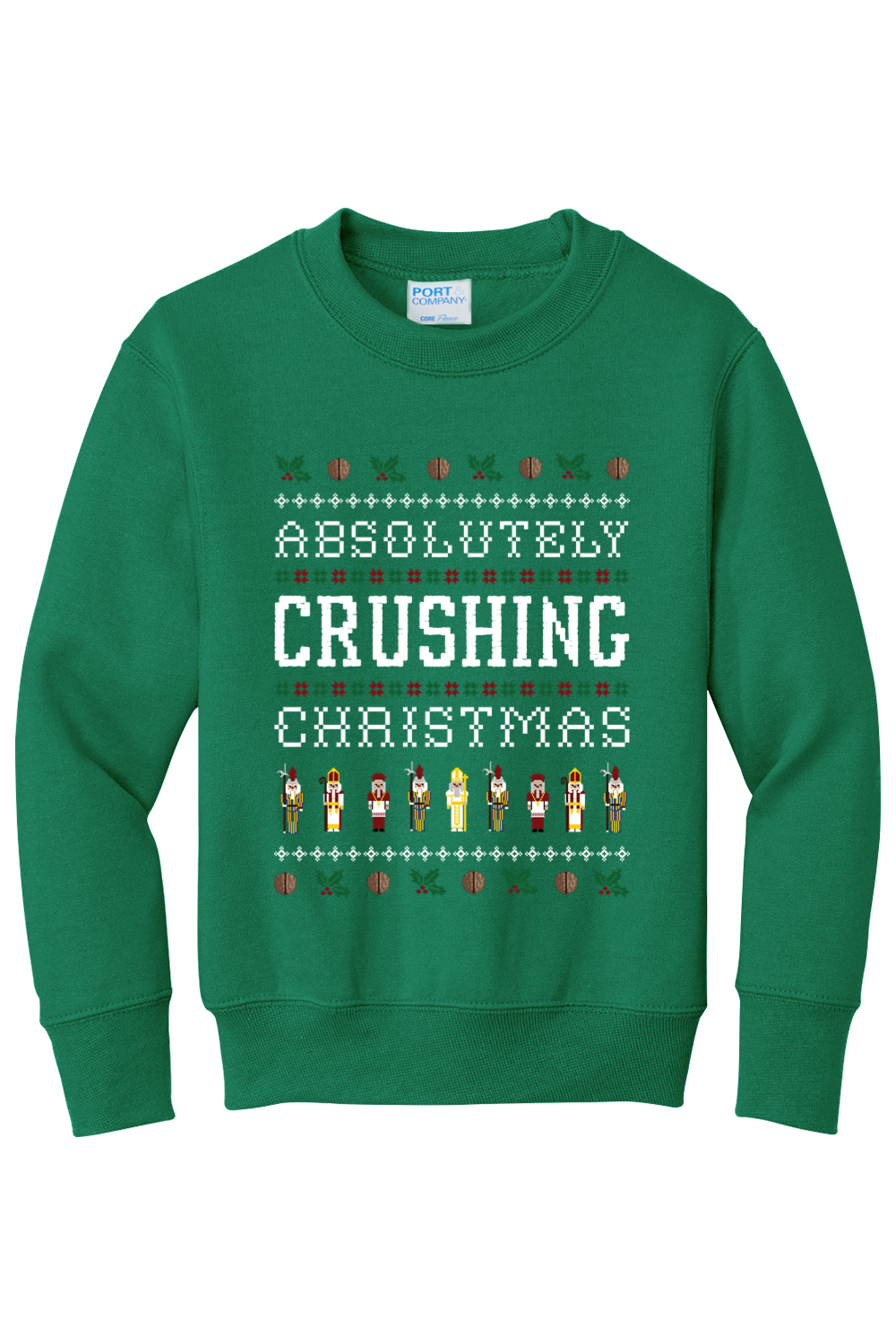 Absolutely Crushing Christmas - Youth Crewneck Sweatshirt