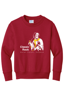Classic Rock - St. Peter Cephas - Youth Crewneck Sweatshirt