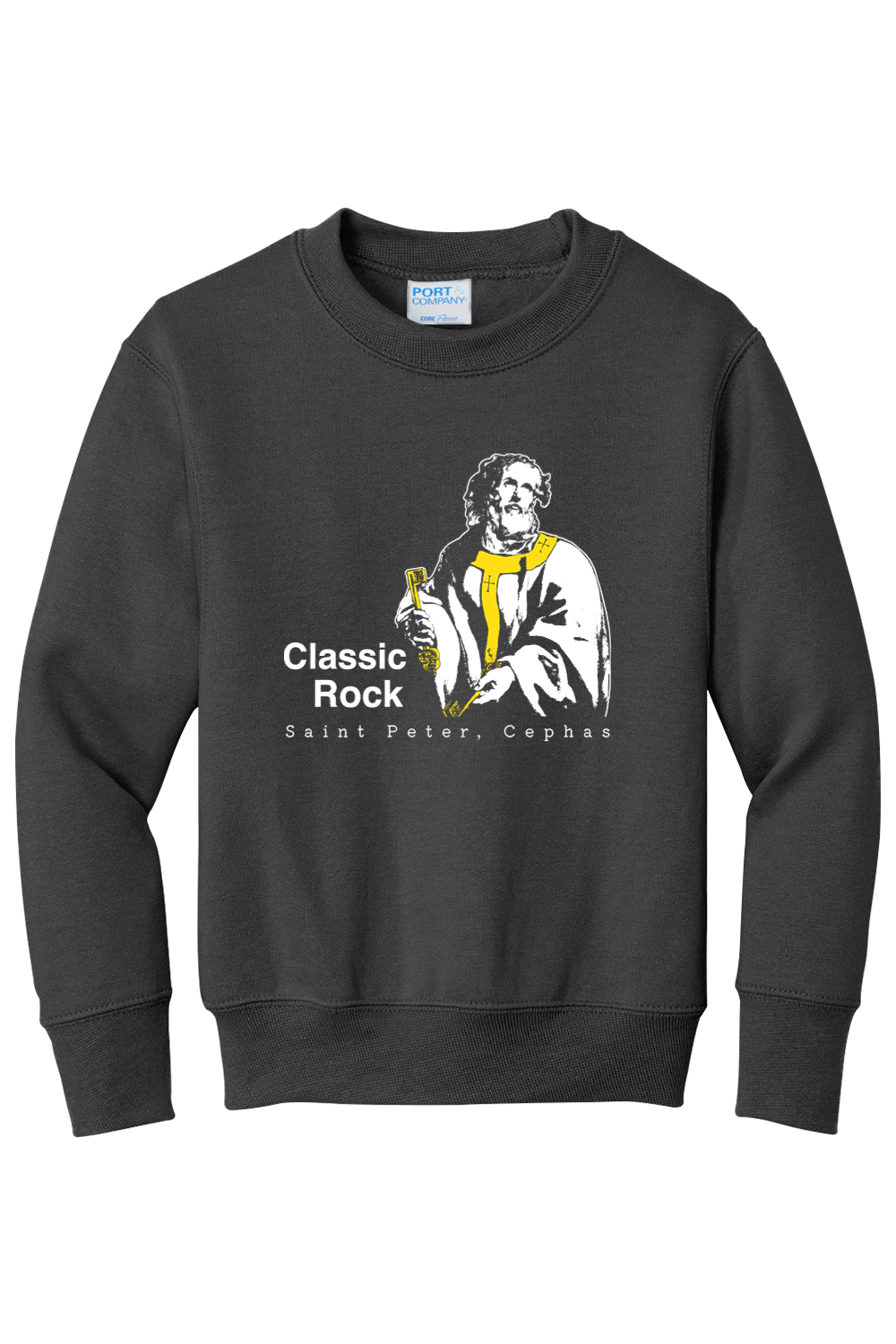 Classic Rock - St. Peter Cephas - Youth Crewneck Sweatshirt