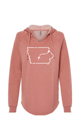 Iowa Catholic Rosary Drop Hoodie