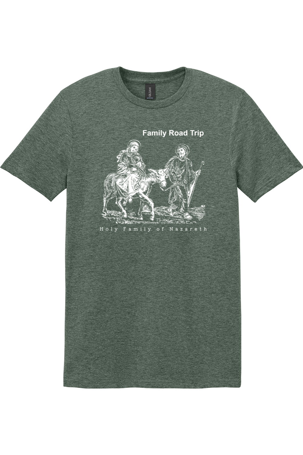 Family Road Trip - Holy Family Adult T-Shirt
