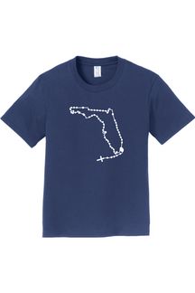 Florida Catholic Rosary Youth T-shirt