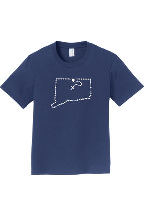 Connecticut Catholic Rosary Youth T-shirt