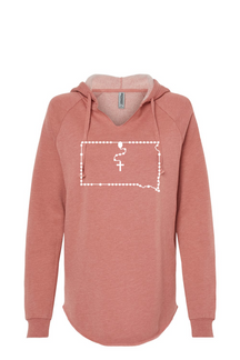 South Dakota Catholic Rosary Drop Hoodie