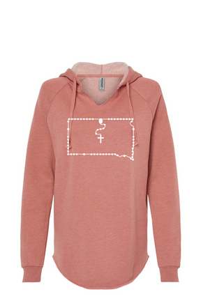 South Dakota Catholic Rosary Drop Hoodie