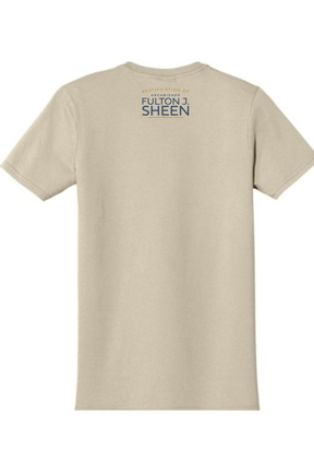 Beatification of Fulton Sheen - Peoria Skyline Adult T-Shirt