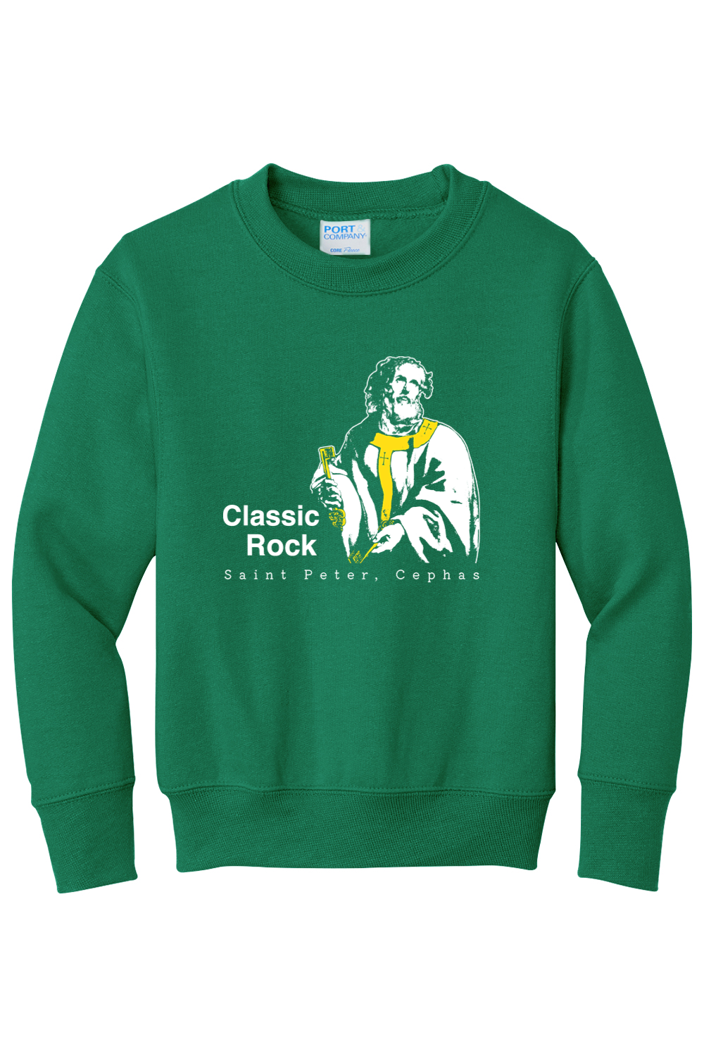 Classic Rock - St. Peter Cephas - Youth Crewneck Sweatshirt