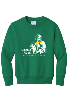 Classic Rock - St. Peter Cephas - Youth Crewneck Sweatshirt