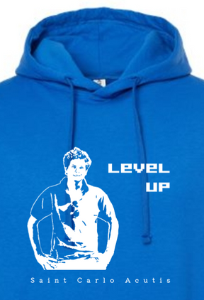 Level Up- St. Carlo Acutis - Hoodie Sweatshirt