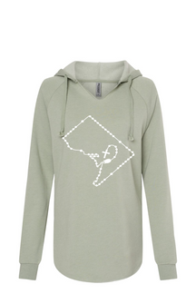 District of Columbia Catholic Rosary Drop Hoodie