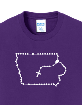 Iowa Catholic Rosary Youth T-shirt