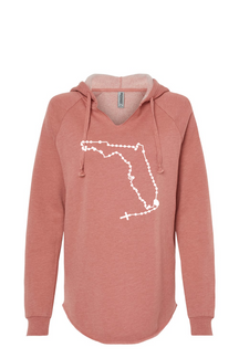 Florida Catholic Rosary Drop Hoodie