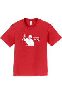 Spread the Joy - Pope Francis T-Shirt - youth