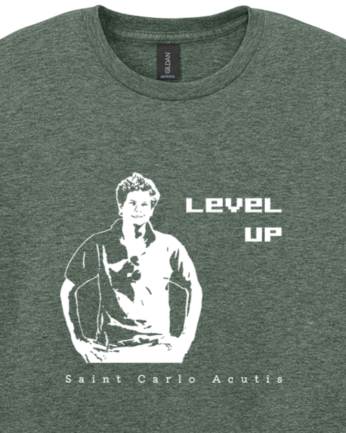 Level Up - St. Carlo Acutis - T-Shirt