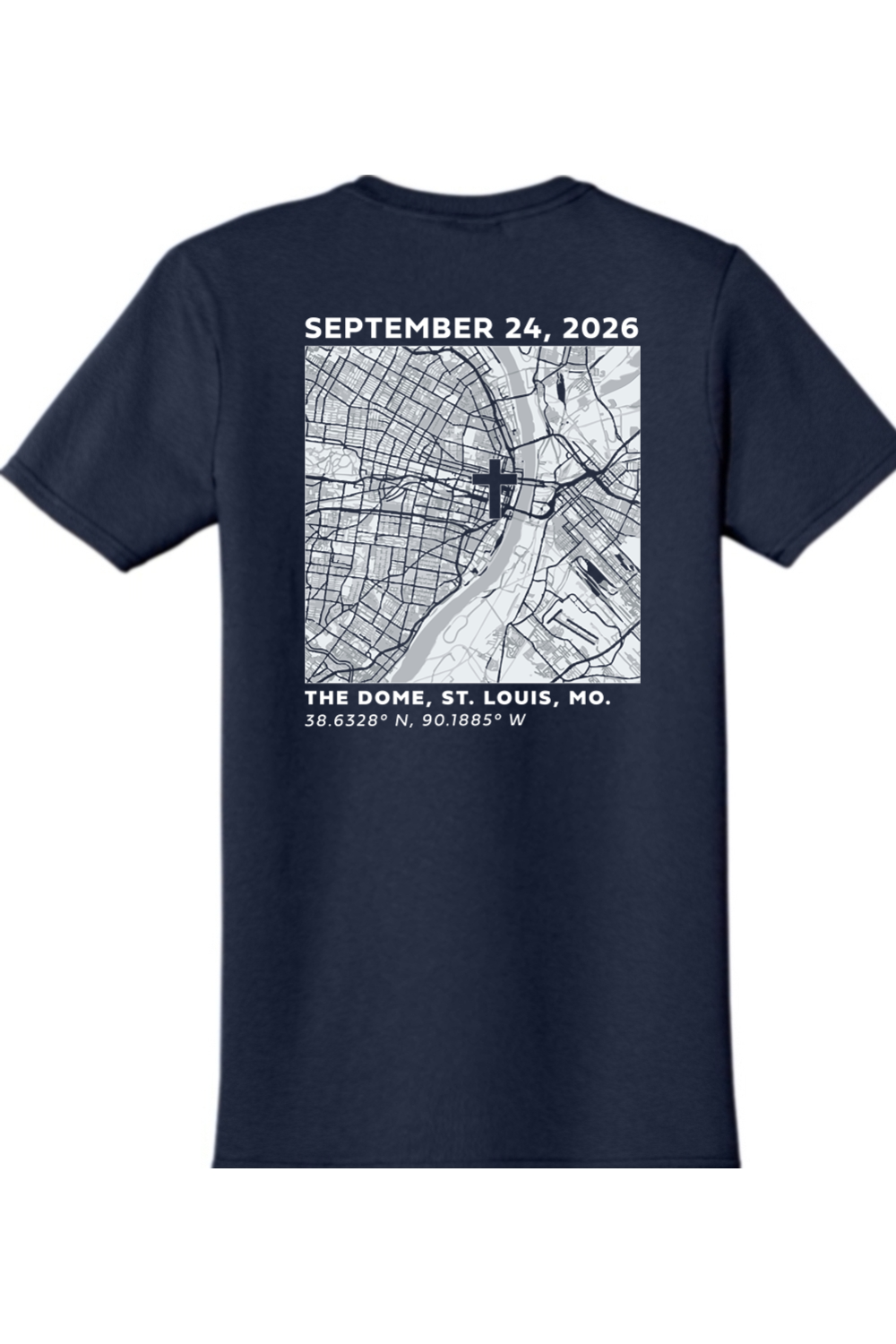 Beatification of Fulton Sheen Map Adult T-Shirt