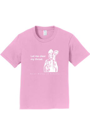 Let Me Clear My Throat - St Blaise of Sebaste Youth T-Shirt
