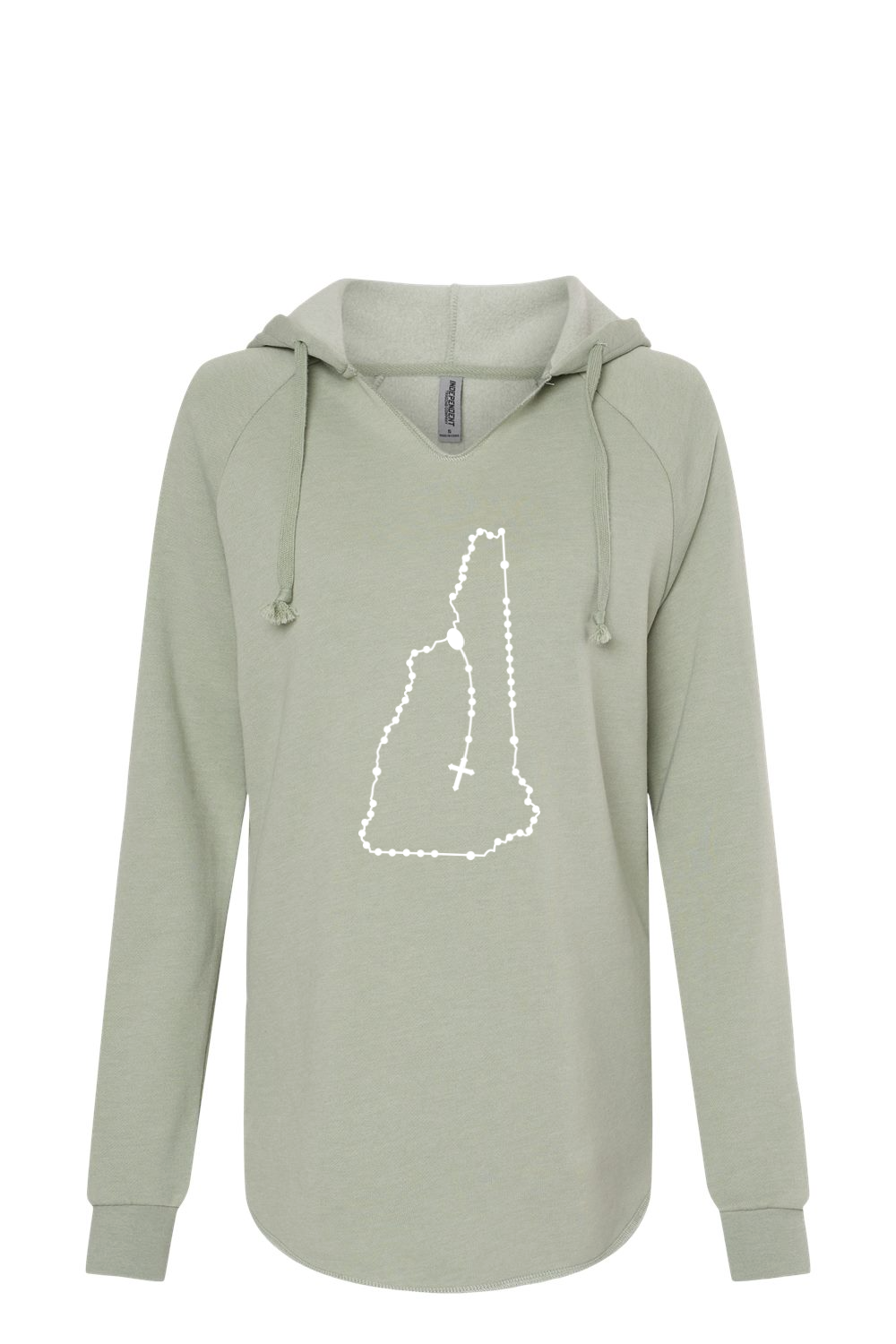 New Hampshire Catholic Rosary Drop Hoodie