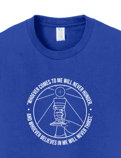 Whoever Comes to Me - John 6:35 Youth T-Shirt