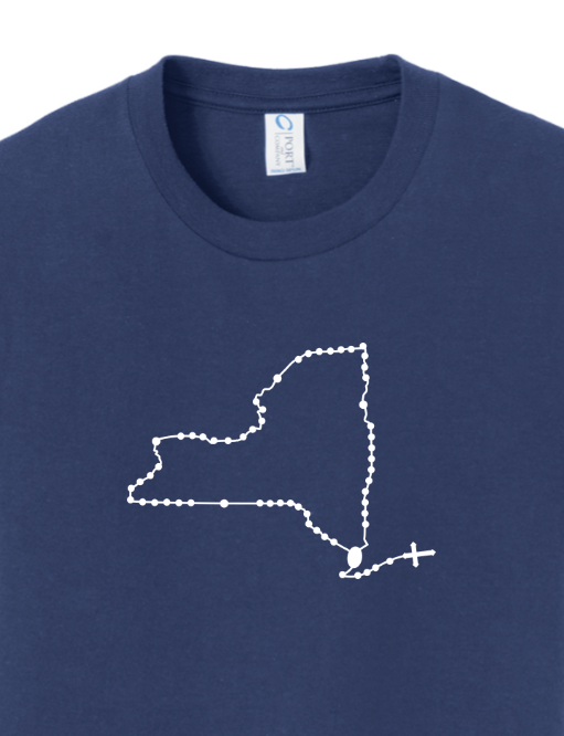 New York Catholic Rosary Youth T-shirt