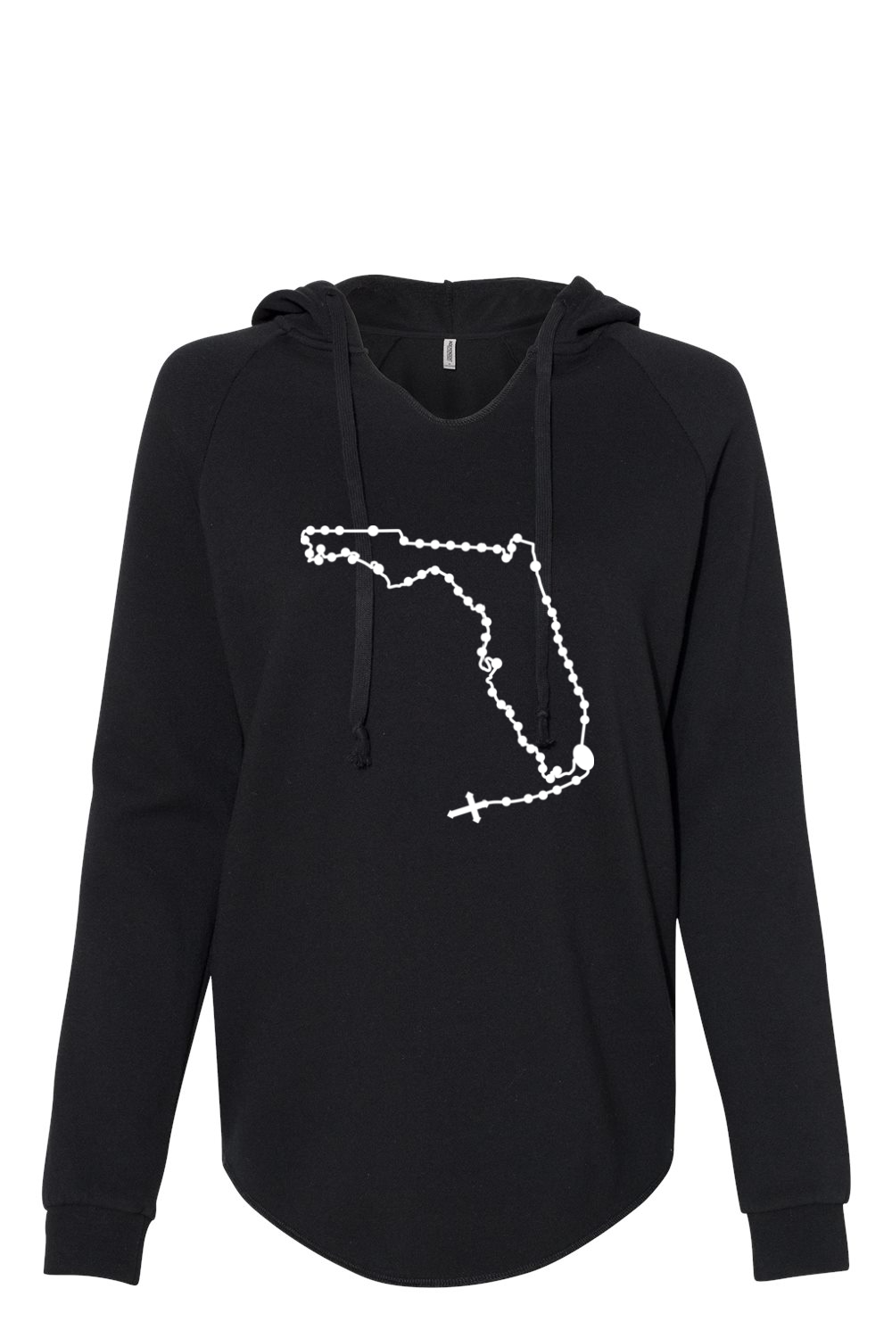 Florida Catholic Rosary Drop Hoodie