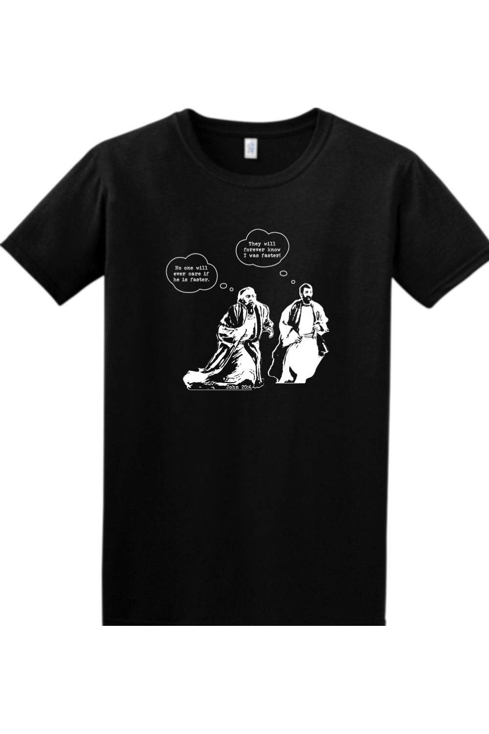 John Runs - John 20:4 T-Shirt