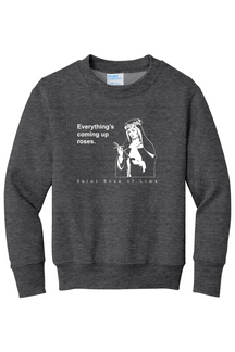 Everything's Coming Up Roses - St Rose of Lima - Youth  Crewneck Sweatshirt
