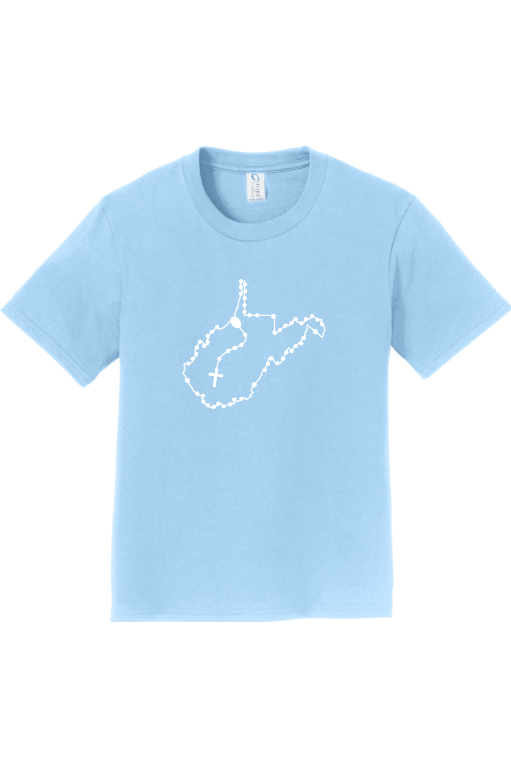 West Virginia Catholic Rosary Youth T-shirt