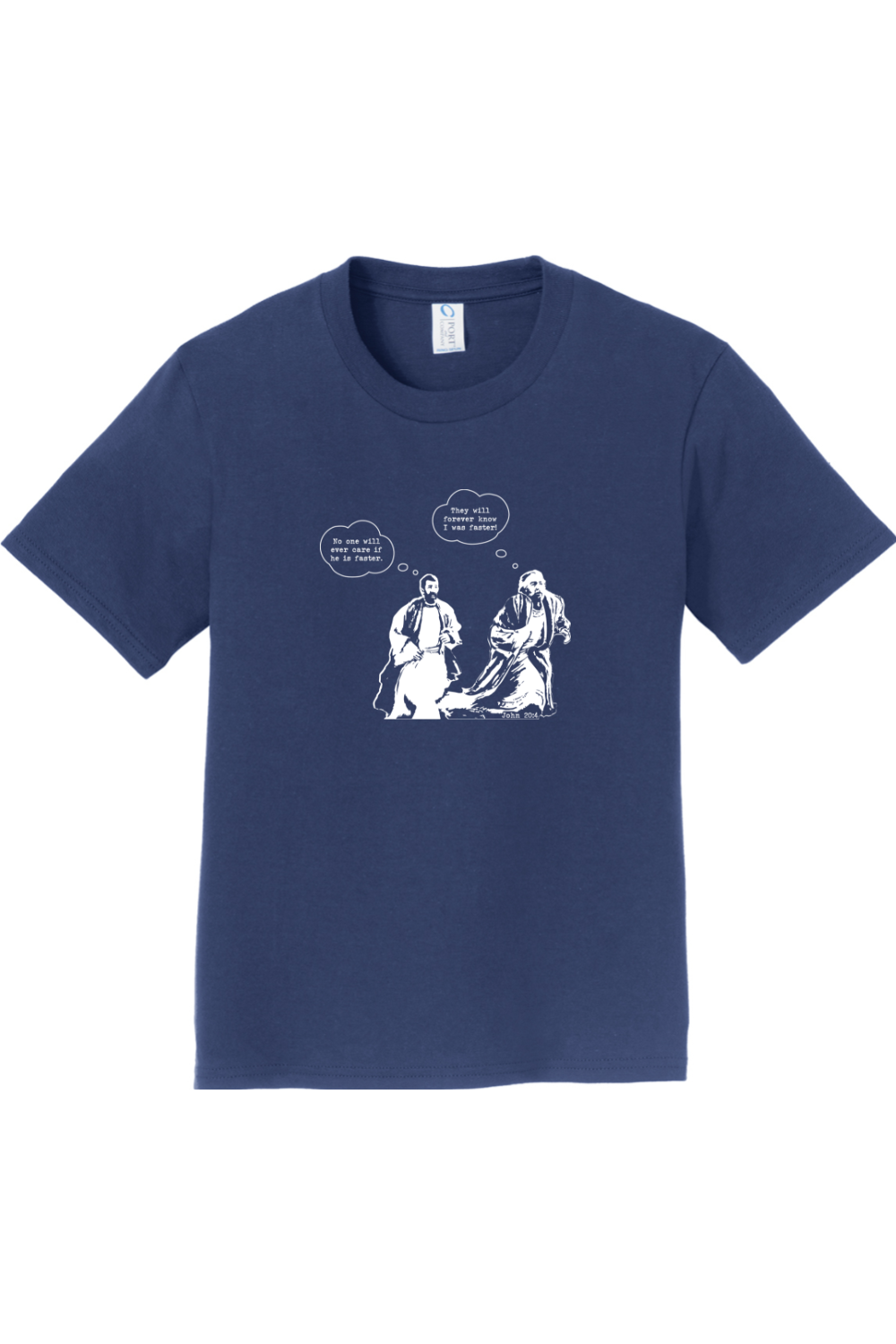 John Runs - John 20:4 Youth T-Shirt