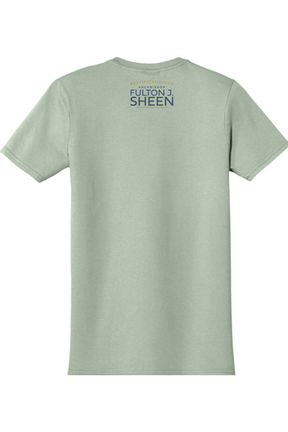 Beatification of Fulton Sheen - Peoria Skyline Adult T-Shirt