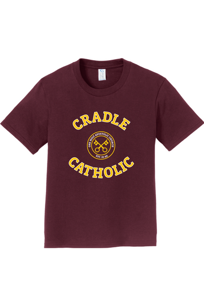 Cradle Catholic Block Youth T-Shirt