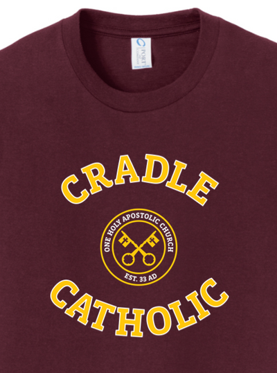 Cradle Catholic Block Youth T-Shirt