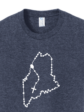 Maine Catholic Rosary Youth T-shirt