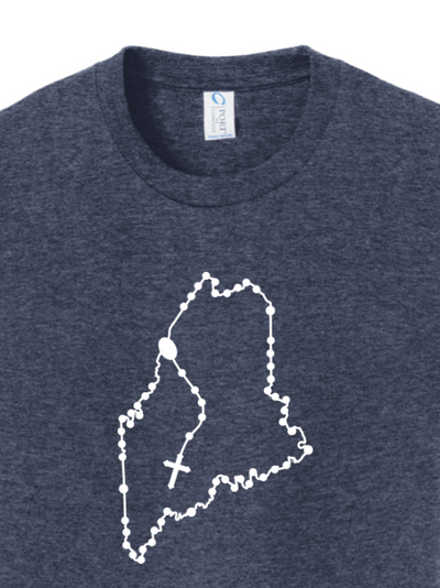 Maine Catholic Rosary Youth T-shirt