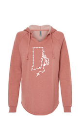 Rhode Island Catholic Rosary Drop Hoodie