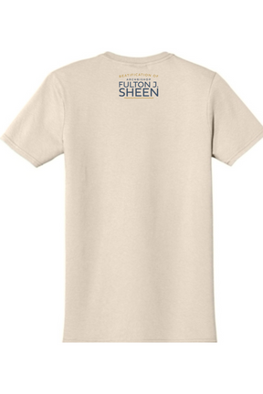 Beatification of Fulton Sheen - Peoria Skyline Adult T-Shirt