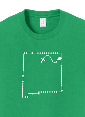New Mexico Catholic Rosary Youth T-shirt