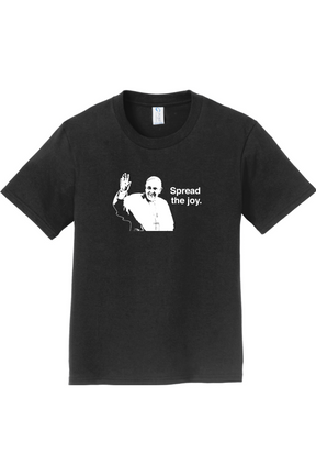 Spread the Joy - Pope Francis T-Shirt - youth